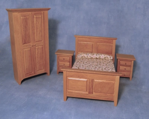 4437 Country Bedroom Set 4pc 